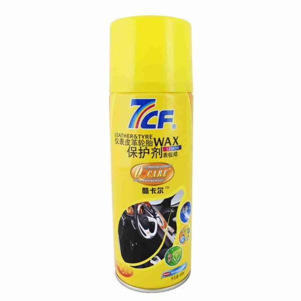 12131 7CF Dashboard Leather And Tyre Wax Lemon 450ML